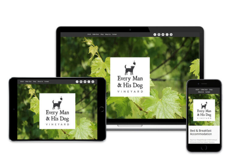 Branding Package for a Tasmanian Vineyard